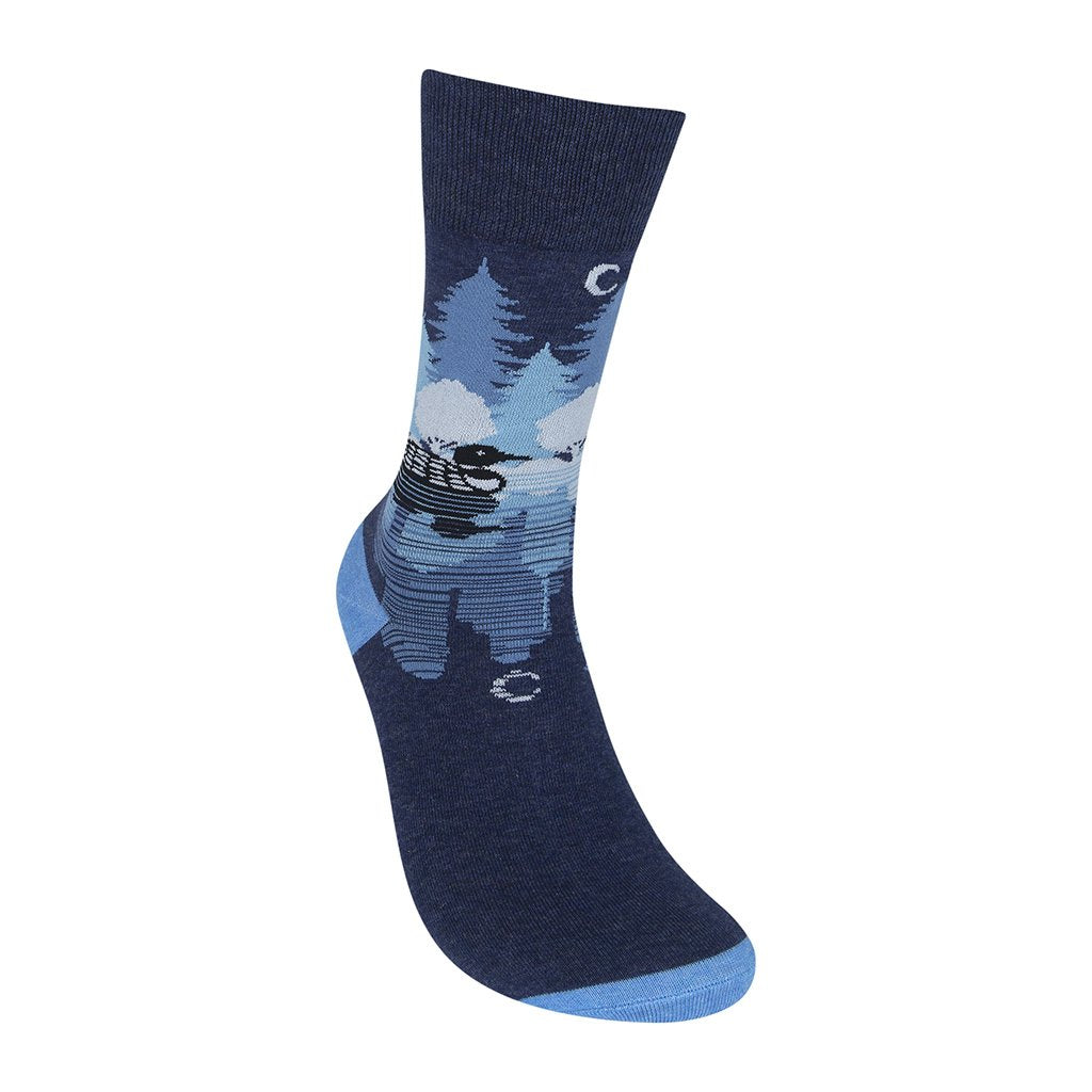 Midnight Loon Socks