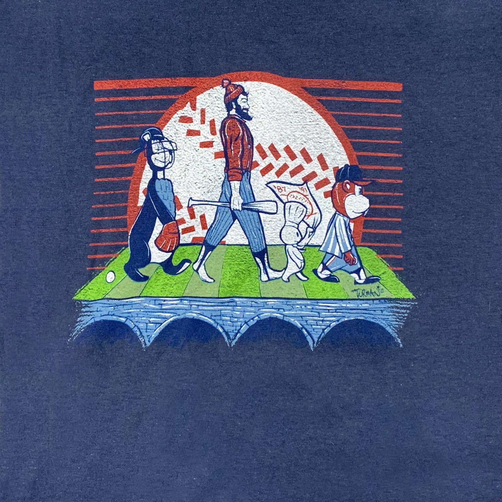 MN Abbey Road Baseball T-Shirt