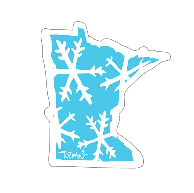 MN Snowflake Sticker