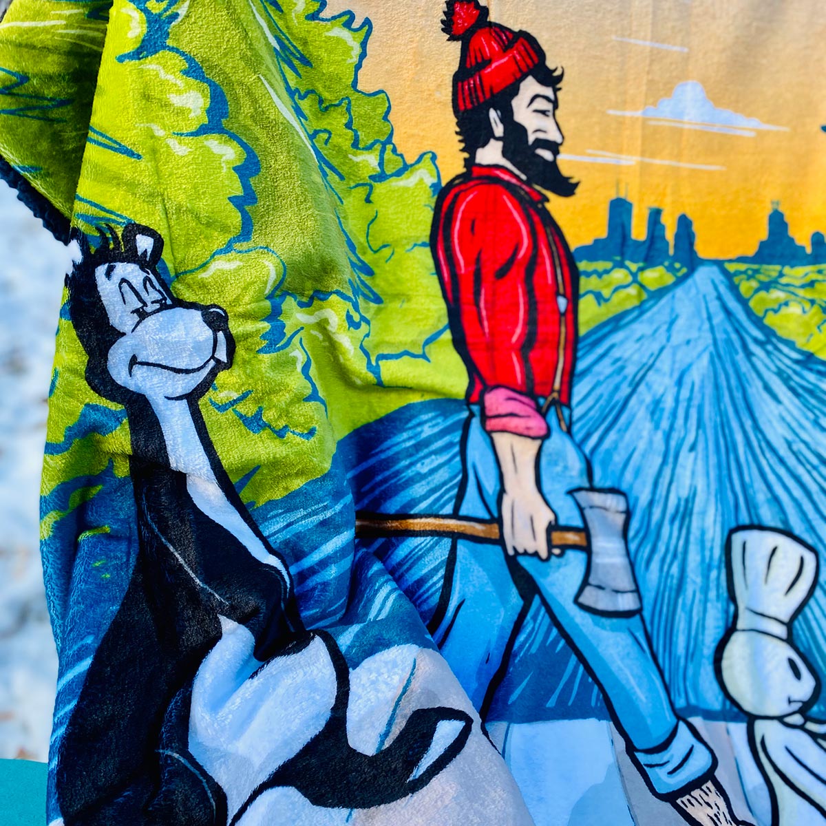 MN Abbey Road Sherpa Blanket
