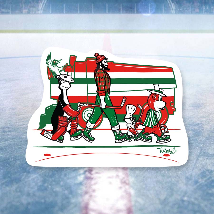 Abbey Road Hockey Sticker