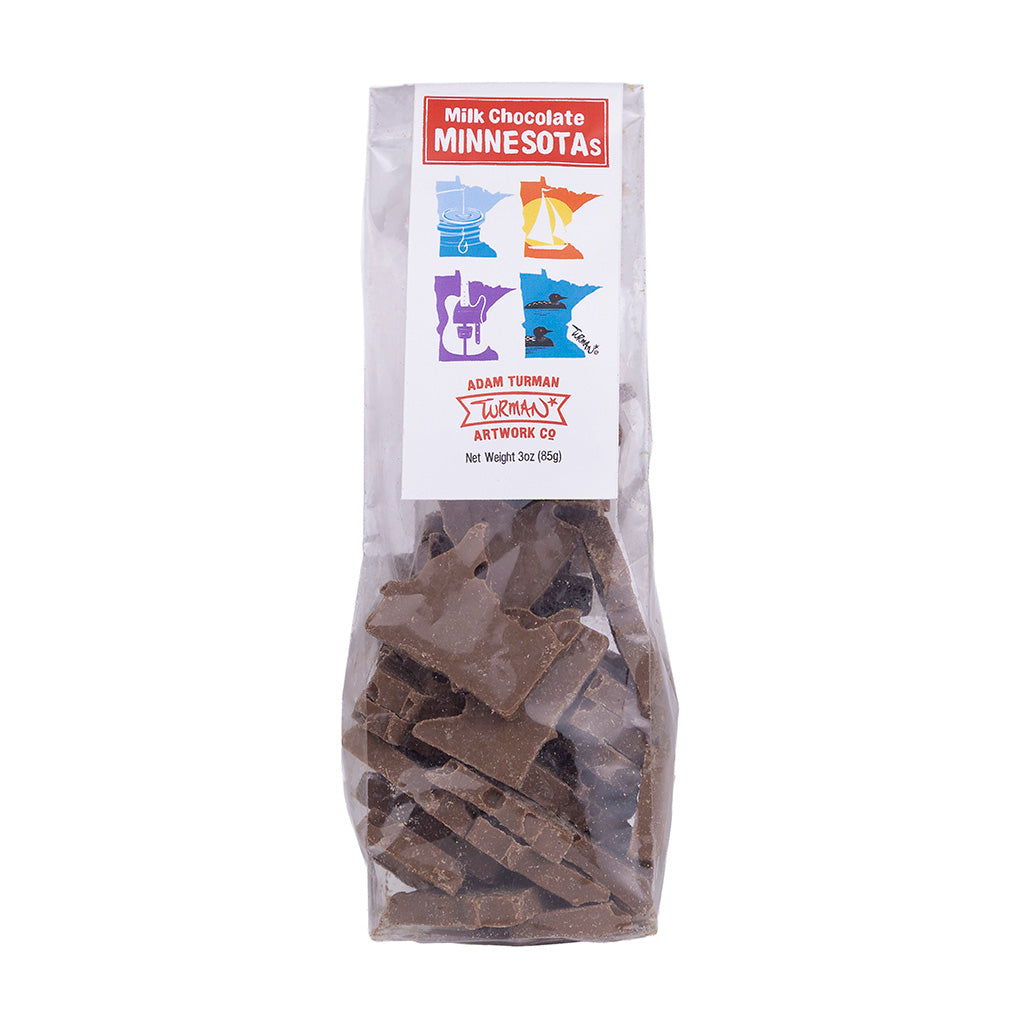 Milk Chocolate Minnesotas - Artisan Candy - 3oz