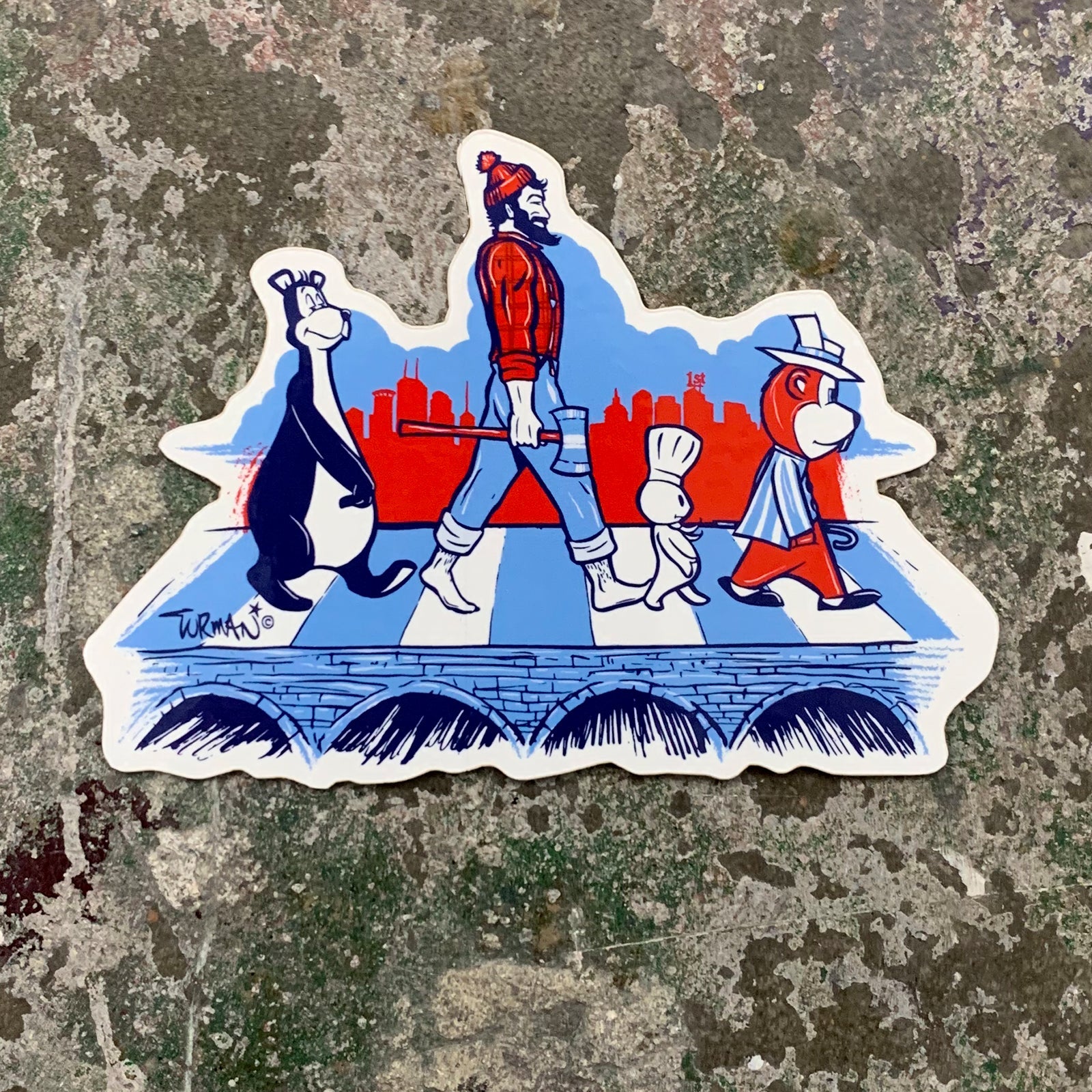 MN Abbey Road Sticker