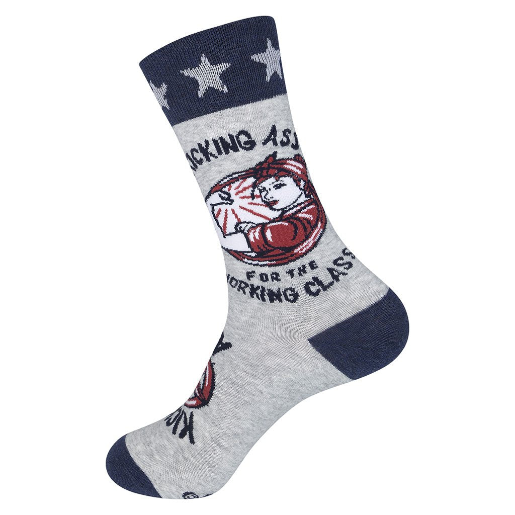 Kicking Ass For The Working Class Socks