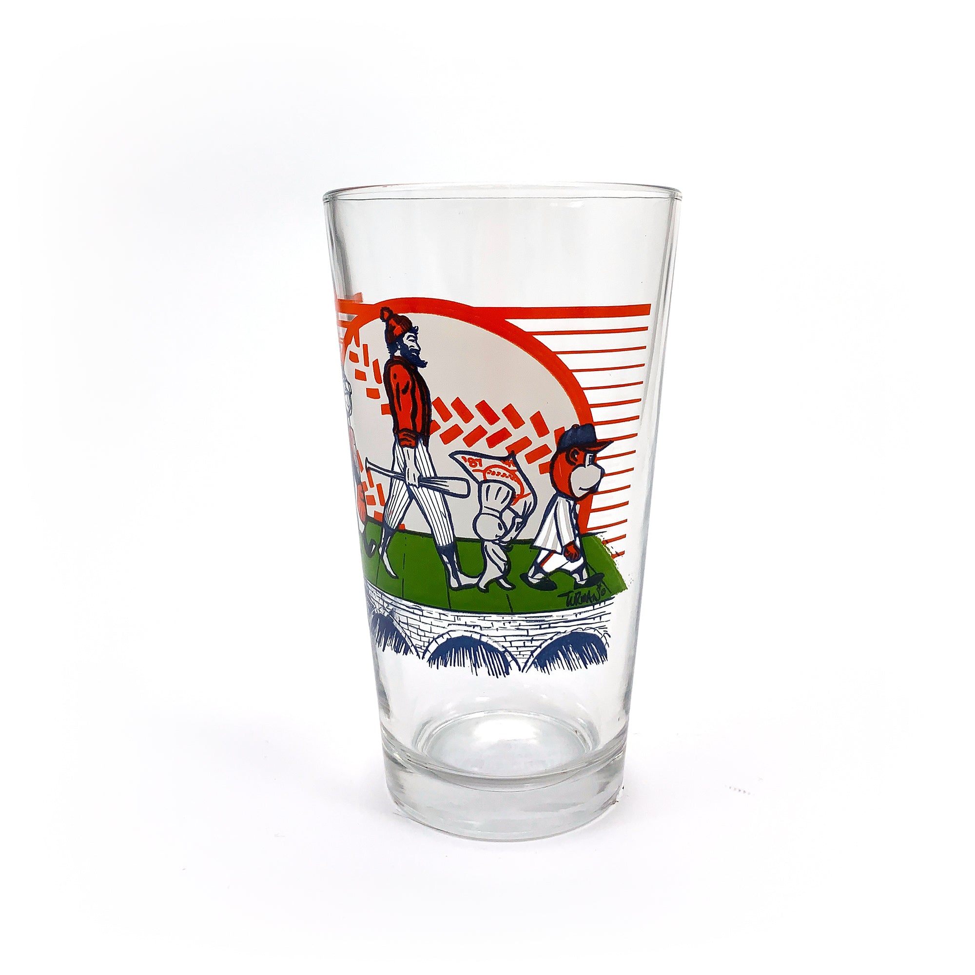 MN Abbey Road Baseball Pint Glass