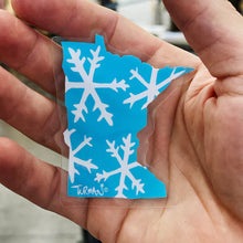 Load image into Gallery viewer, MN Snowflake Sticker
