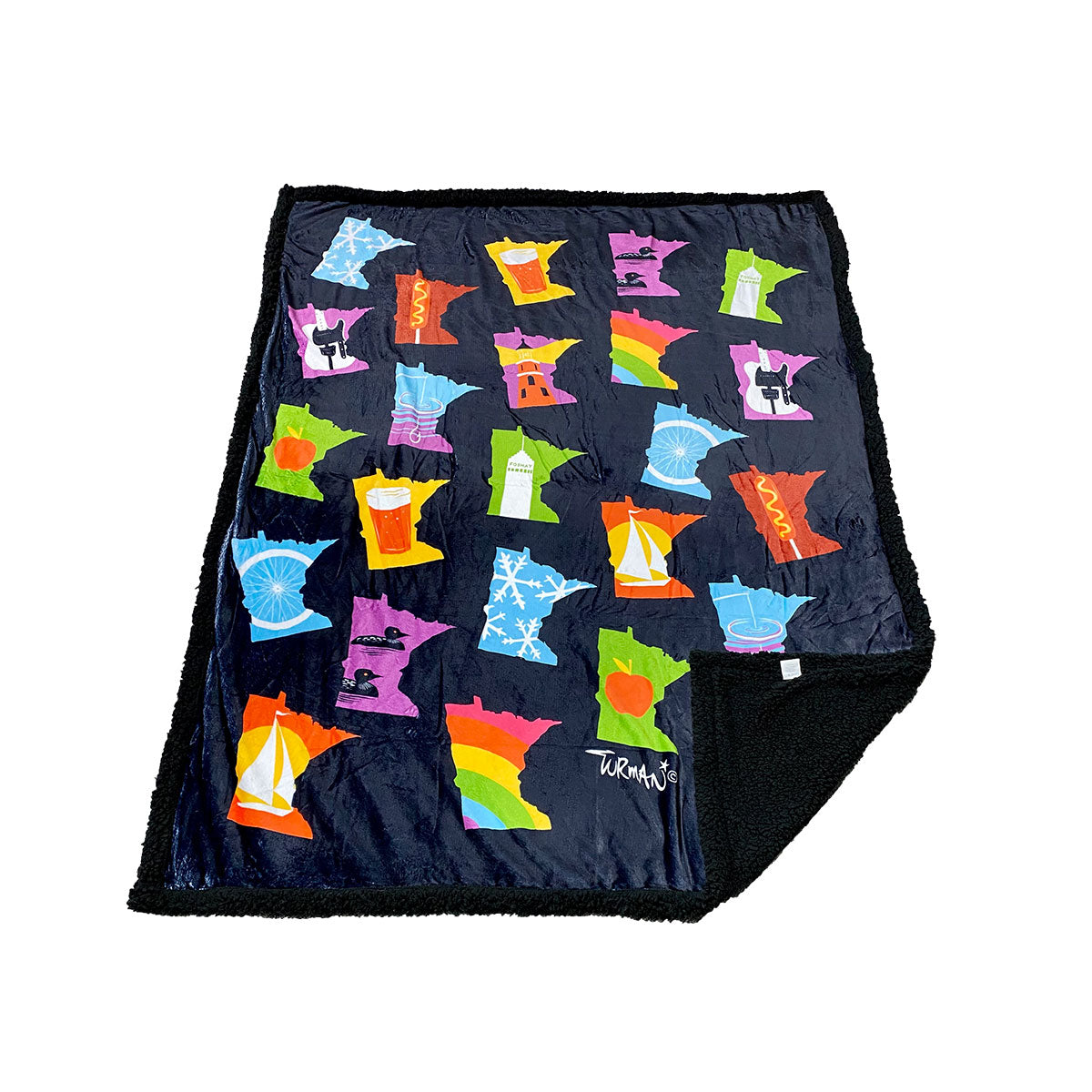 MN Months Sherpa Blanket