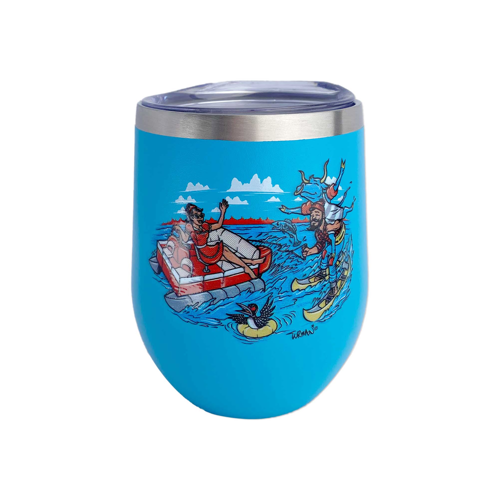 Pontoon Daze SS 11oz Tumbler