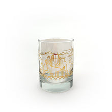 Load image into Gallery viewer, Skyline Gold Foil Whiskey Glass
