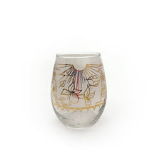 Load image into Gallery viewer, Skyline Gold Foil Wine Glass
