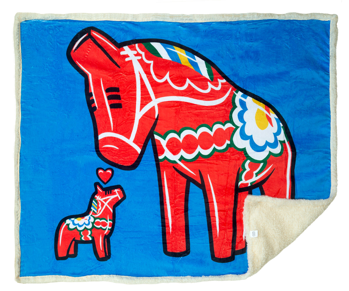Dala LOVE Sherpa Blanket