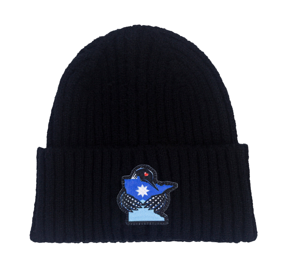 Minnesota LOVE Black Beanie