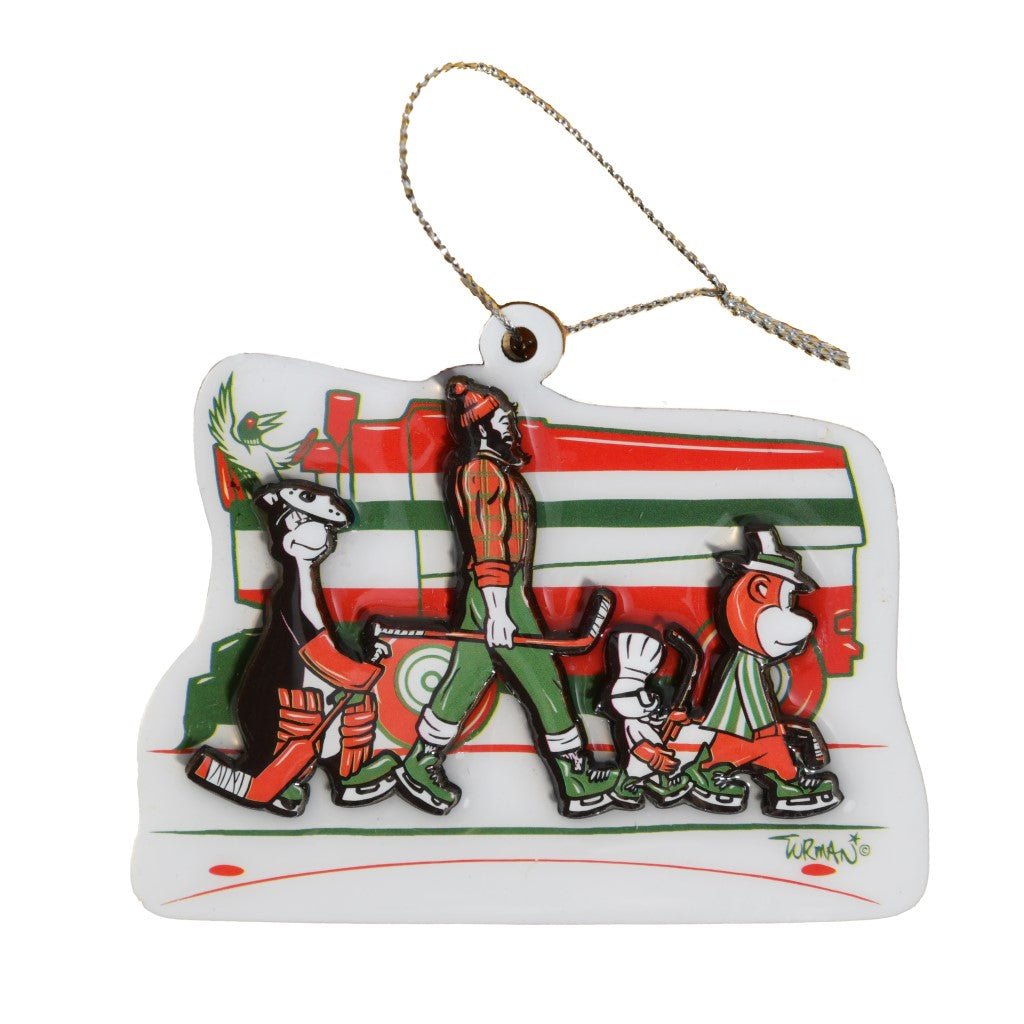 MN Abbey Rd Hockey Ornament