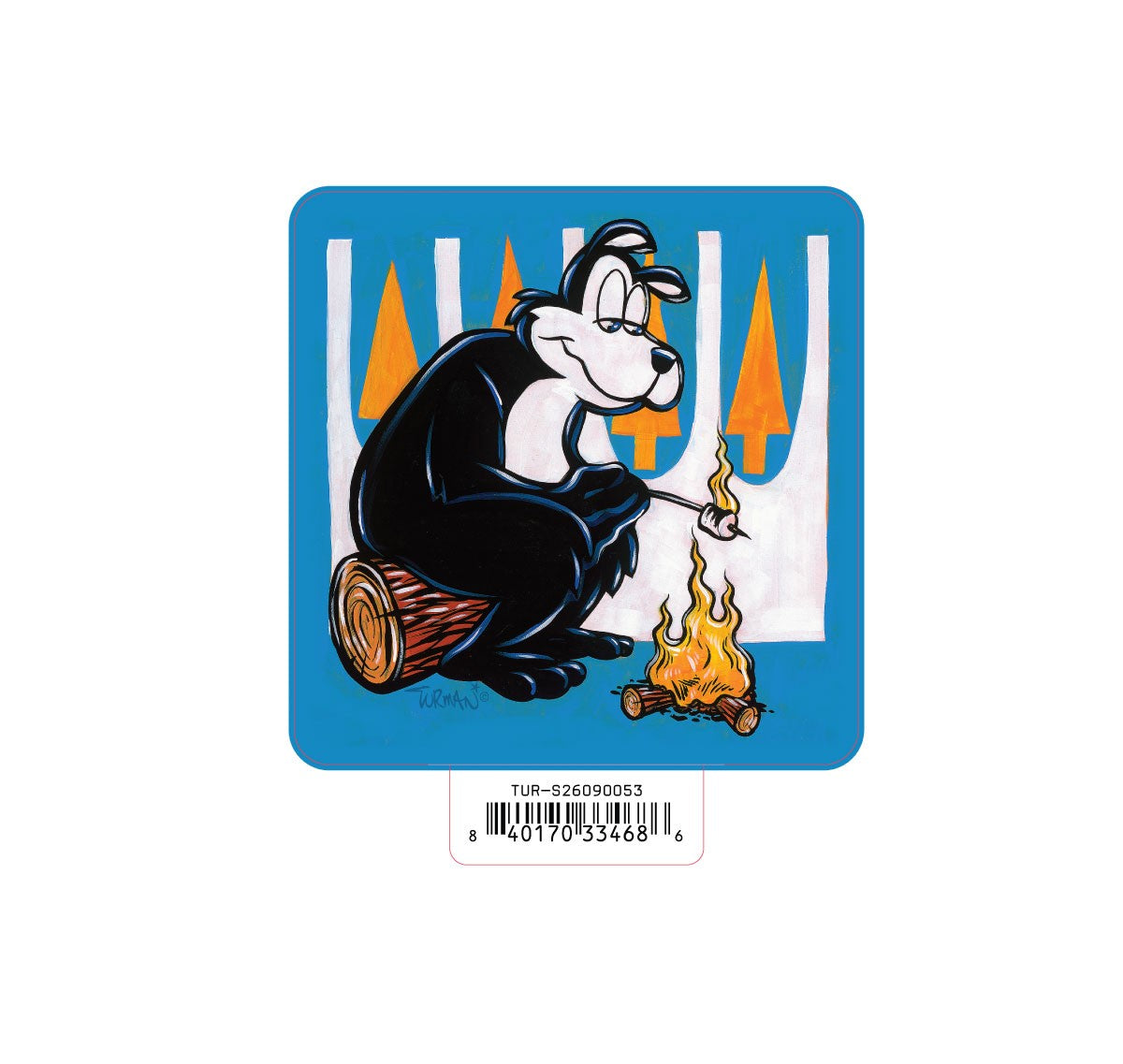 3-pack Flame Stickers **Free Shipping