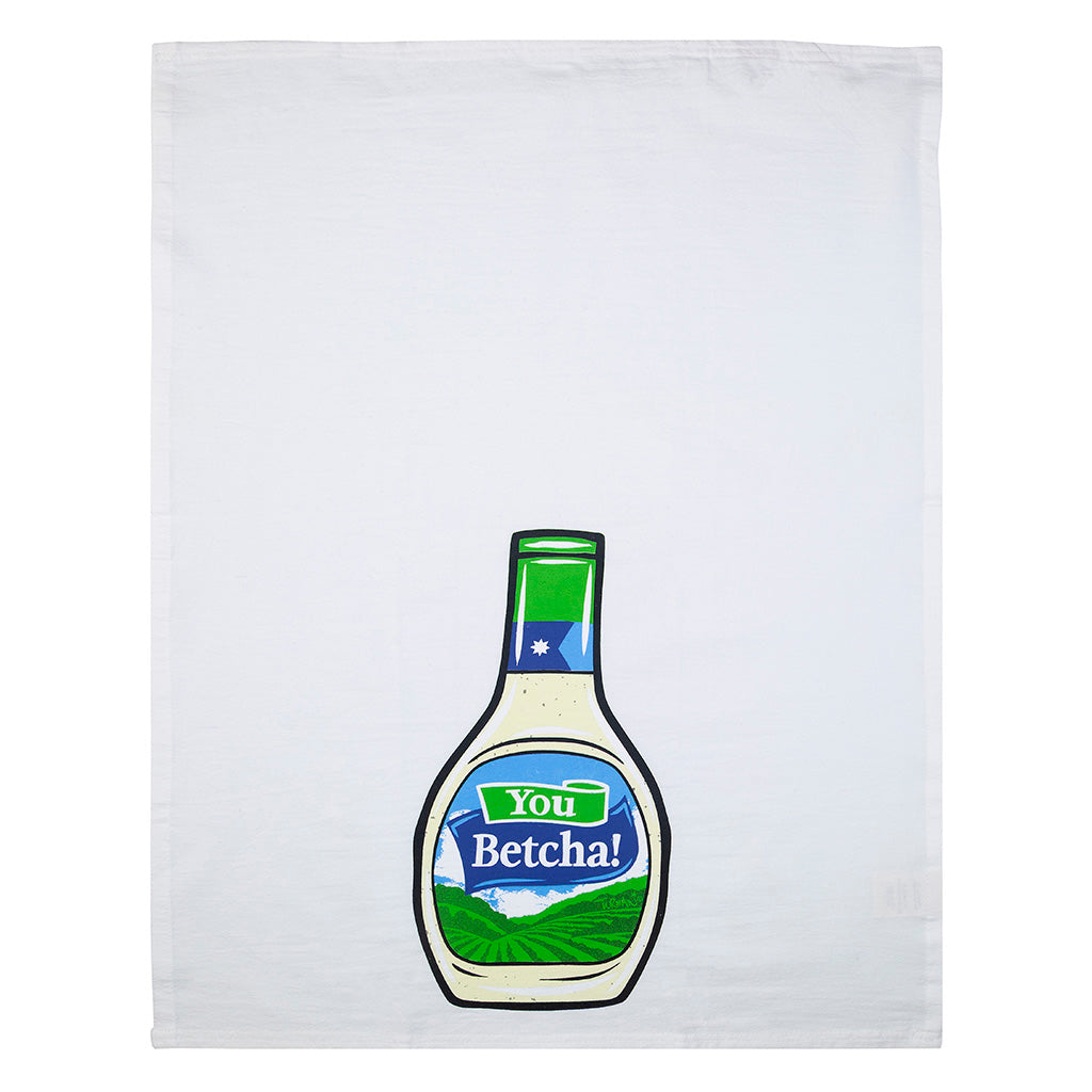 You Betcha Ranch Tea Towel