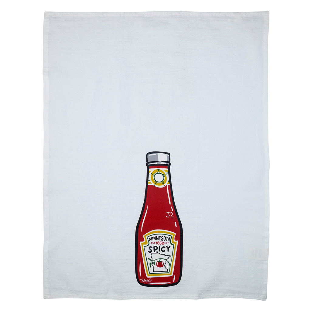 Spicy Ketchup Tea Towel