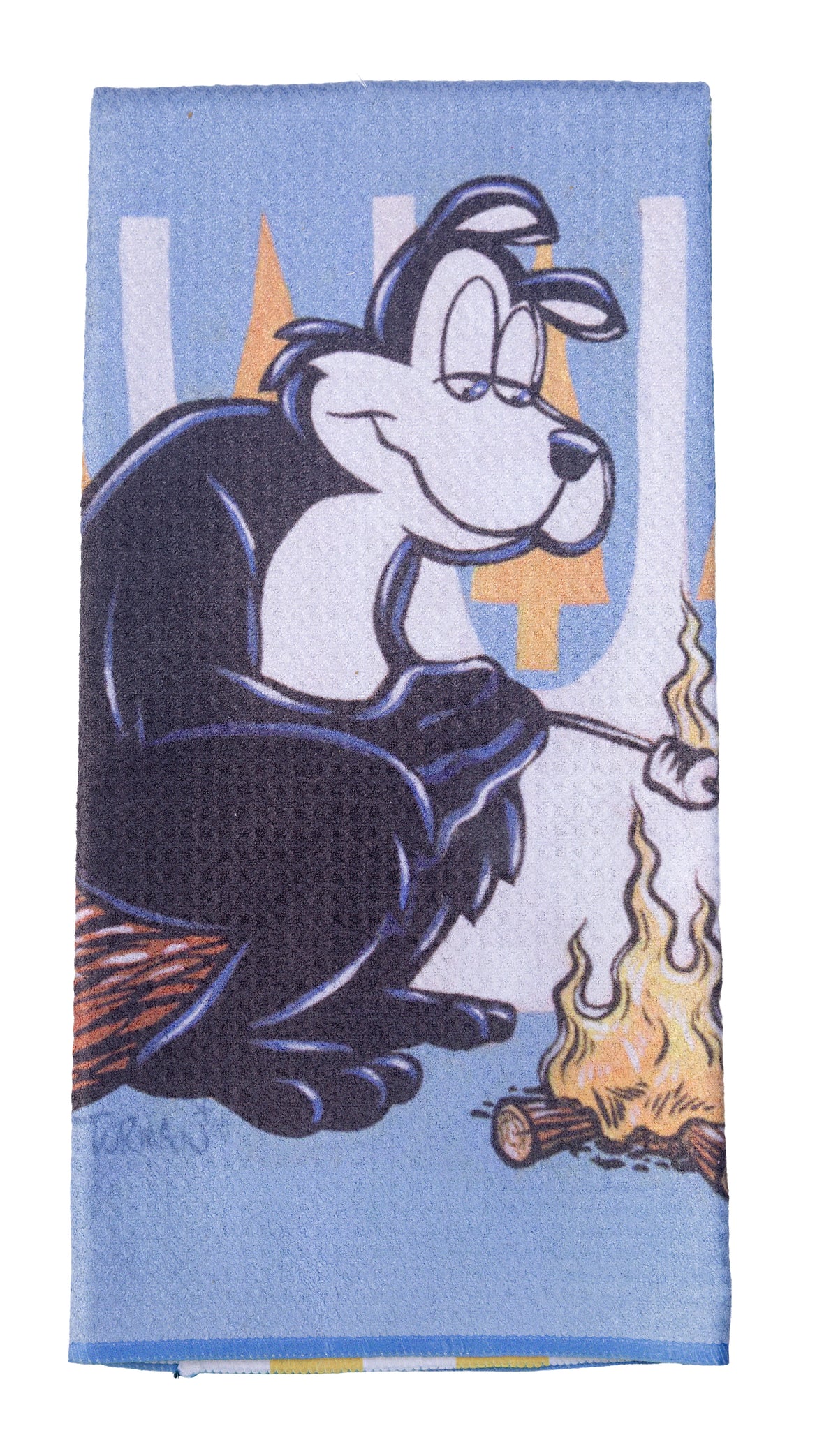 Flame Microfiber Tea Towel